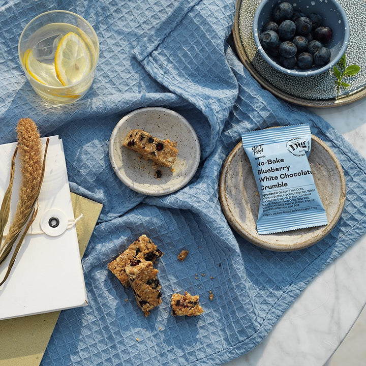 Blueberry White Chocolate Crumble