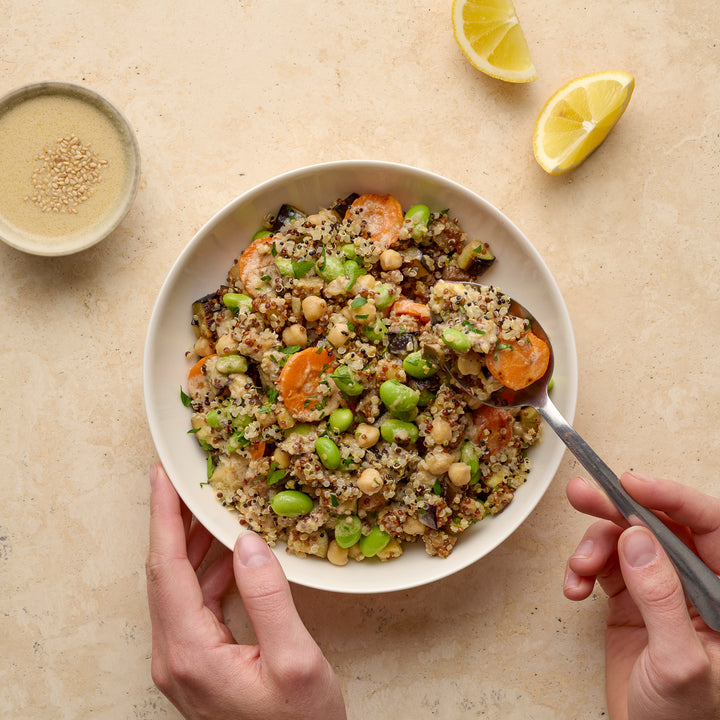 Sesame Quinoa Salad