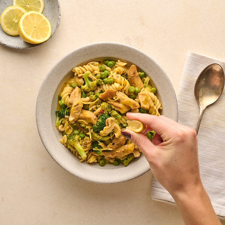Lemon Cashew Pasta